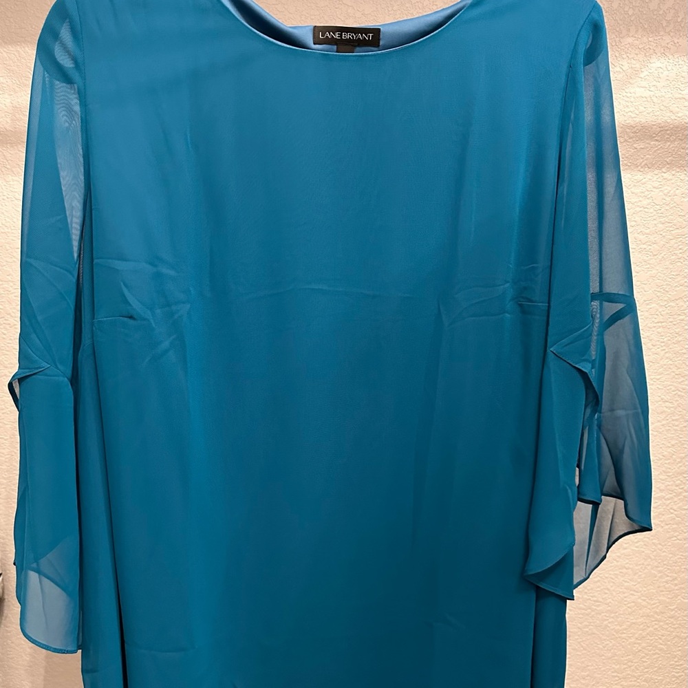Lane Bryant Blue Women's Top